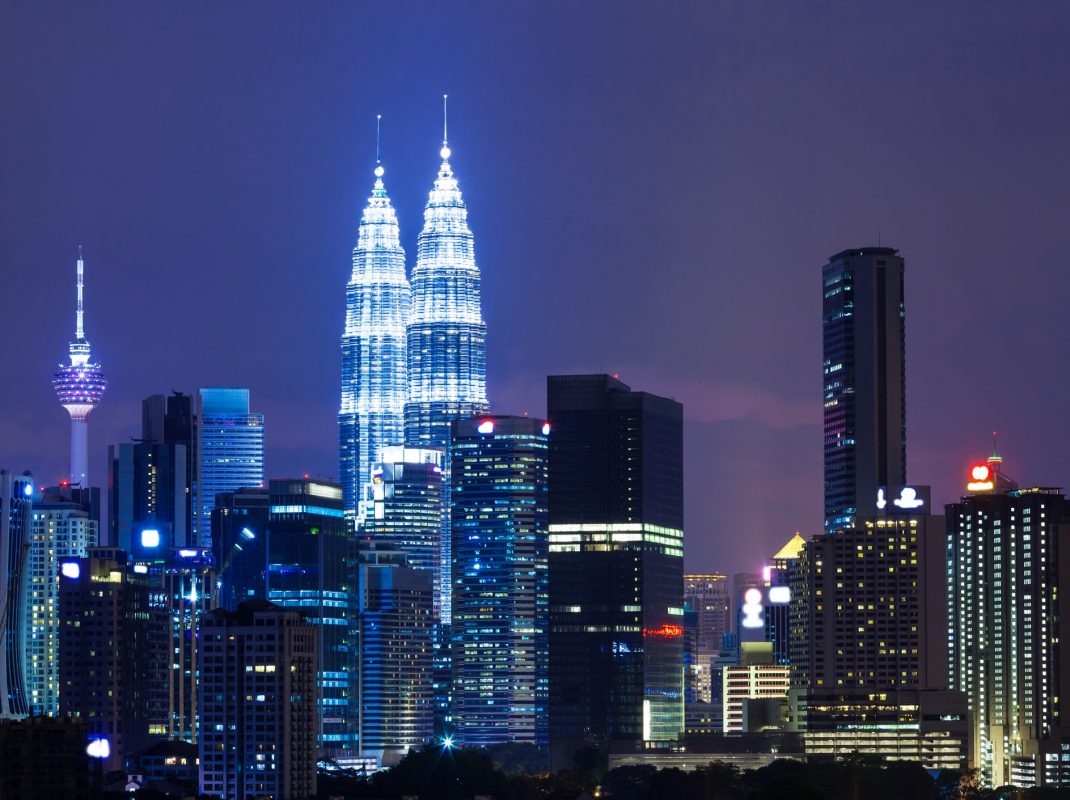 capital city of malaysia kuala lumpur at night.jpg